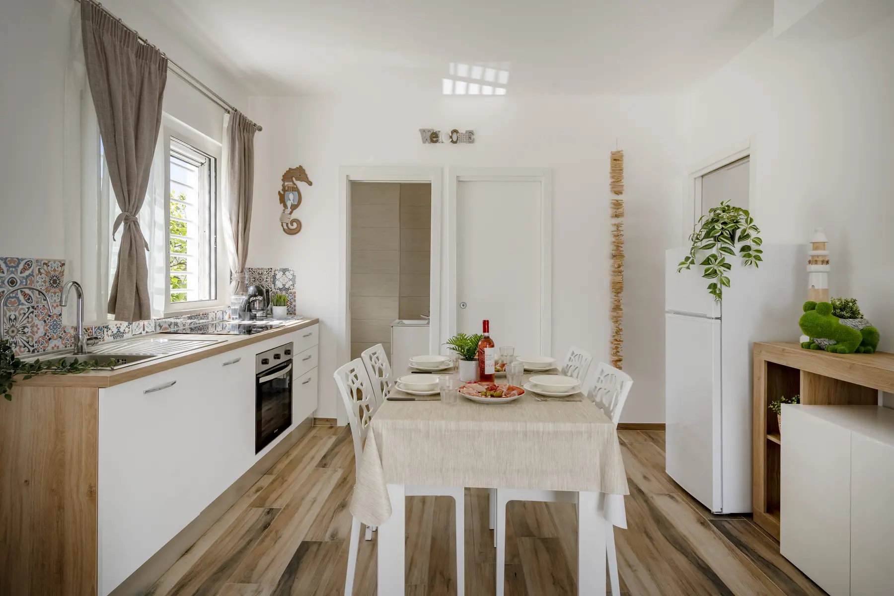 Cucina e zona pranzo